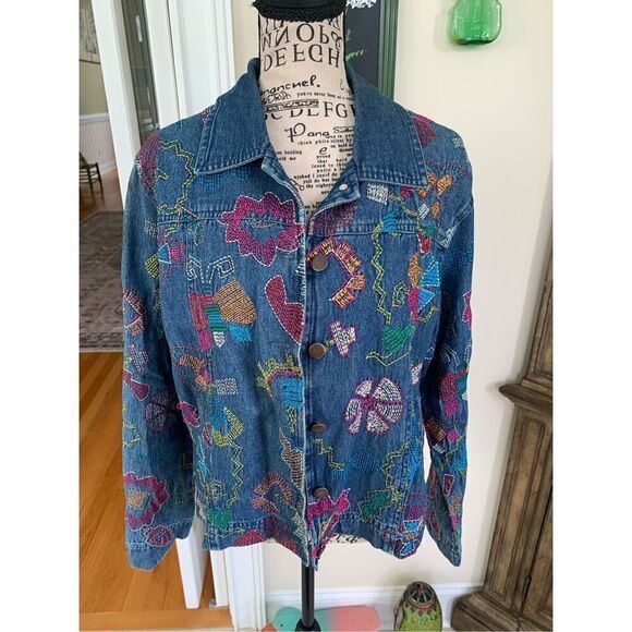 Alexis and Avery Embroidered Jacket - Picture 1 of 6